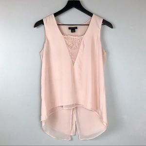 🍄Metaphor sleeveless blouse light pink XS